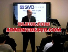 product box mockup for SMB Training Reading the Tape Seminar platform